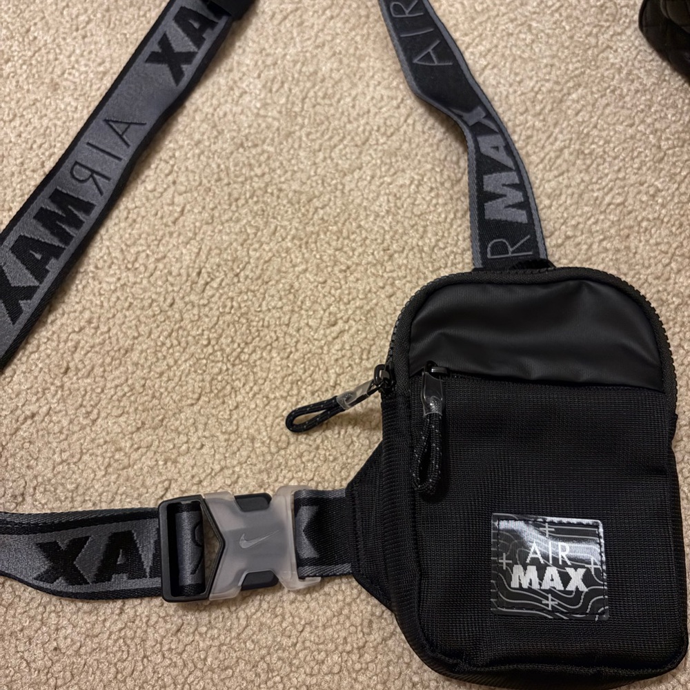 Nike Air Max Black Cross body bag